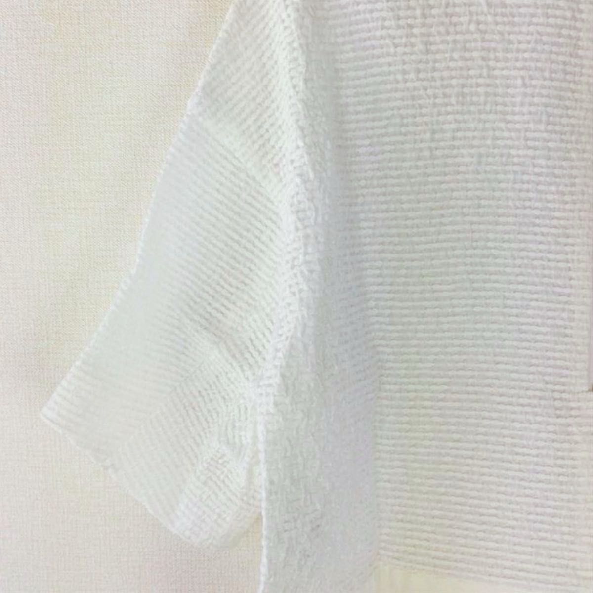 drawer ドゥロワー シアー 半袖 ブラウス シャツ ホワイト 春 夏 トップス カットソー ニット drawer ドゥロワー シアー 半袖 ブラウス シャツ ホワイト 春 夏 トップス カットソー ニット