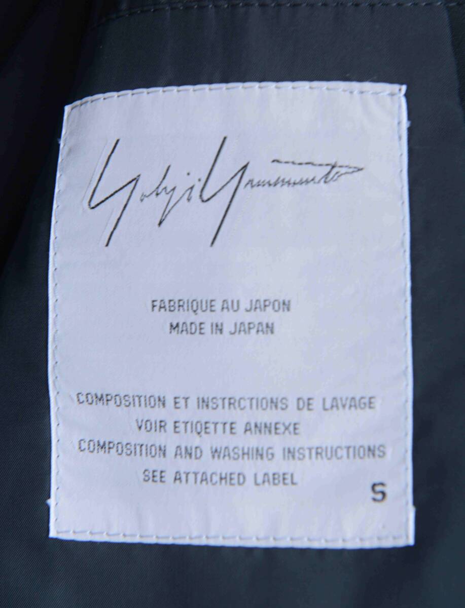 Yohji Yamamoto ヨウジヤマモト POUR HOMME 両袖に花の刺繍が施された芸術的なジャケットです。30年程前のレア商品 送料無料の画像6