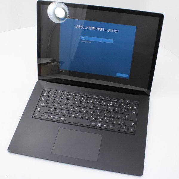 Microsoft Surface Laptop4 5W6-00043 ブラック 15インチ ノートPC Ryzen7 8GB SSD 512GB Windows 10 Home_画像6