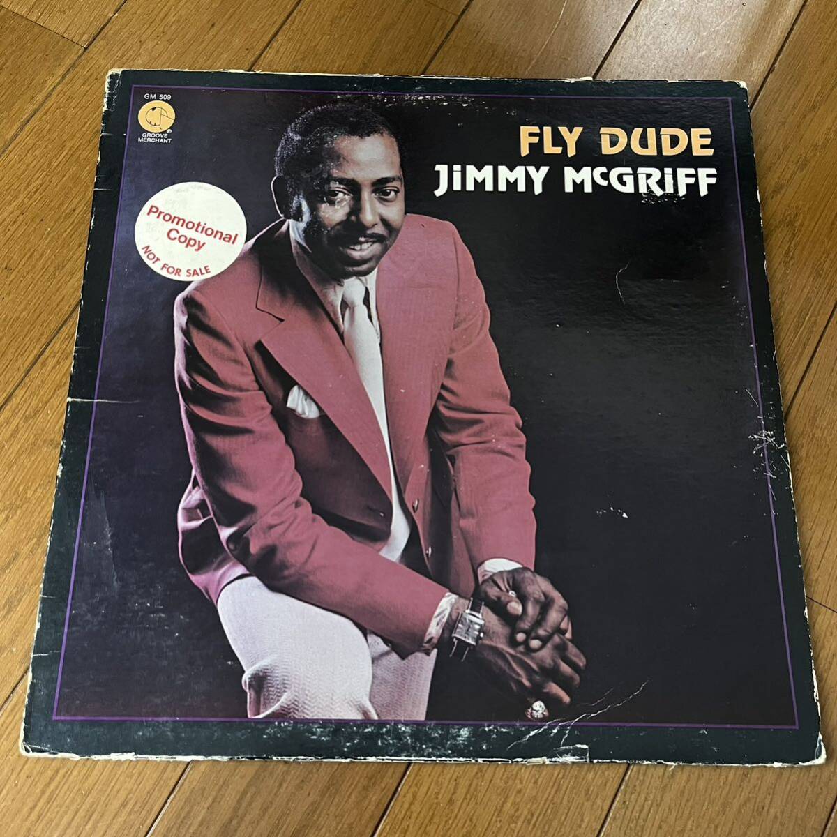 US盤 LP / Jimmy McGriff / Fly Dude / GM 509_画像1