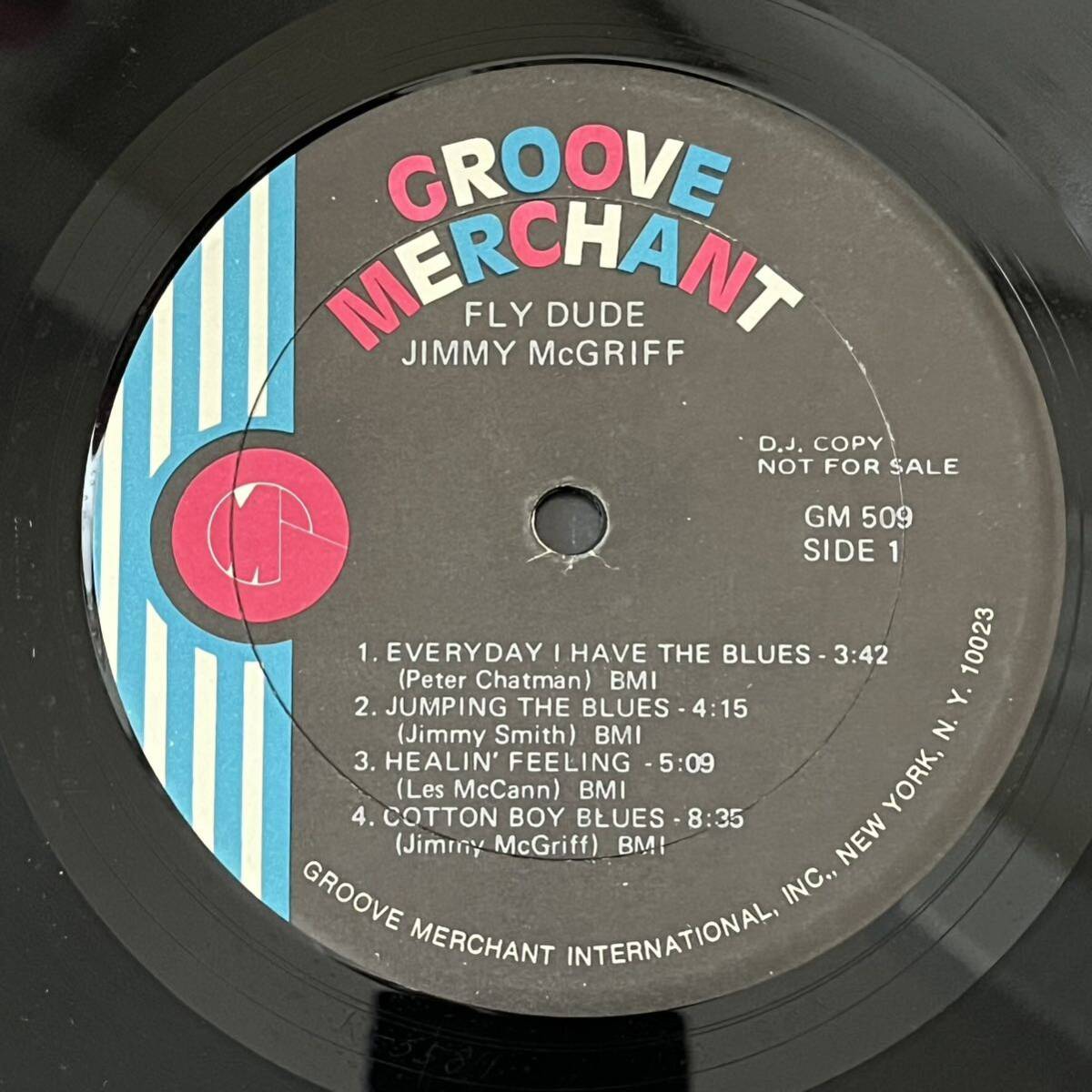 US盤 LP / Jimmy McGriff / Fly Dude / GM 509_画像4