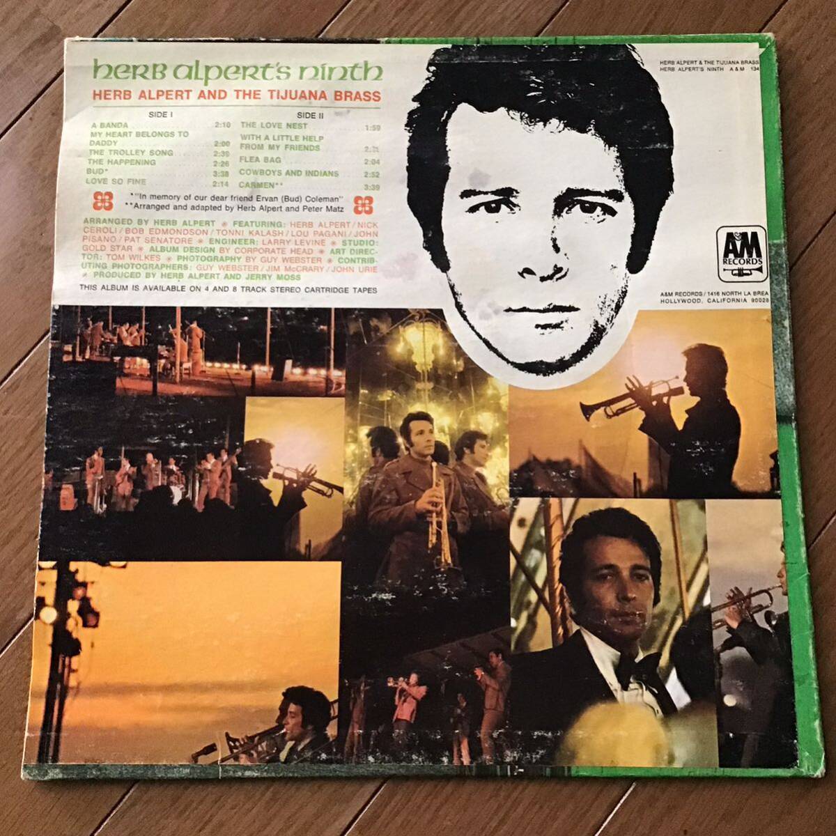US盤 LP / Herb Alpert And The Tijuana Brass / Herb Alpert's Ninth_画像2