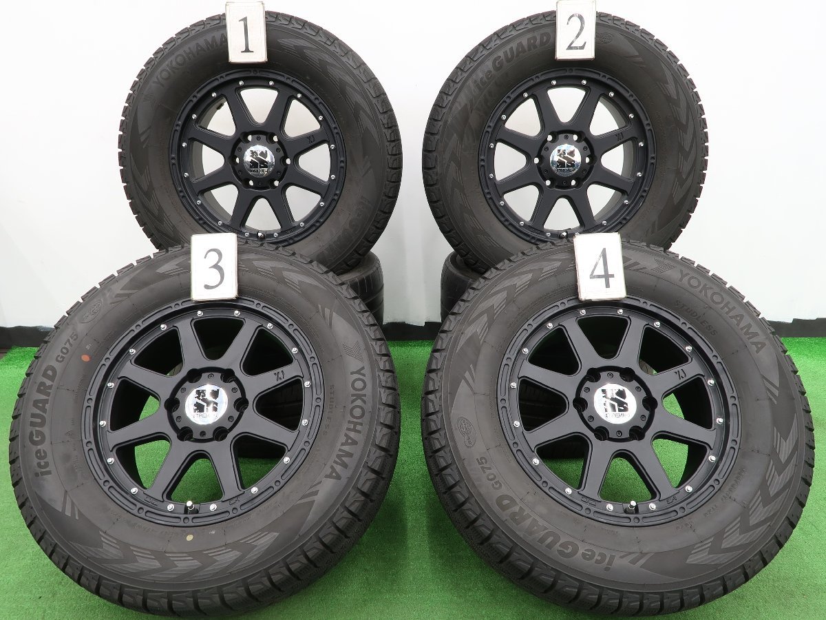 4本 XTREME-J 17インチ 7.5J +25 139.7 スタッドレス ヨコハマ アイスガード 265/65R17 タイヤおまけ プラド 150 120 ハイラックス サーフ_配送料金は下記をご確認下さい。