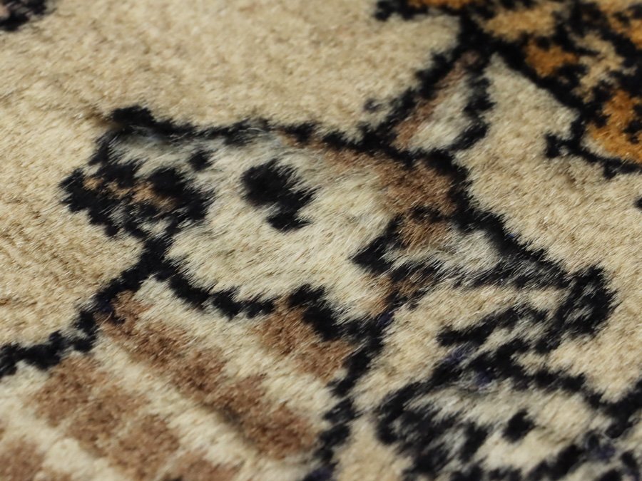 魁◆ヴィンテージ パキスタン絨毯 ウール100% 手織り 230×139㎝ 絵画 物語絵 珍しい一品の画像8