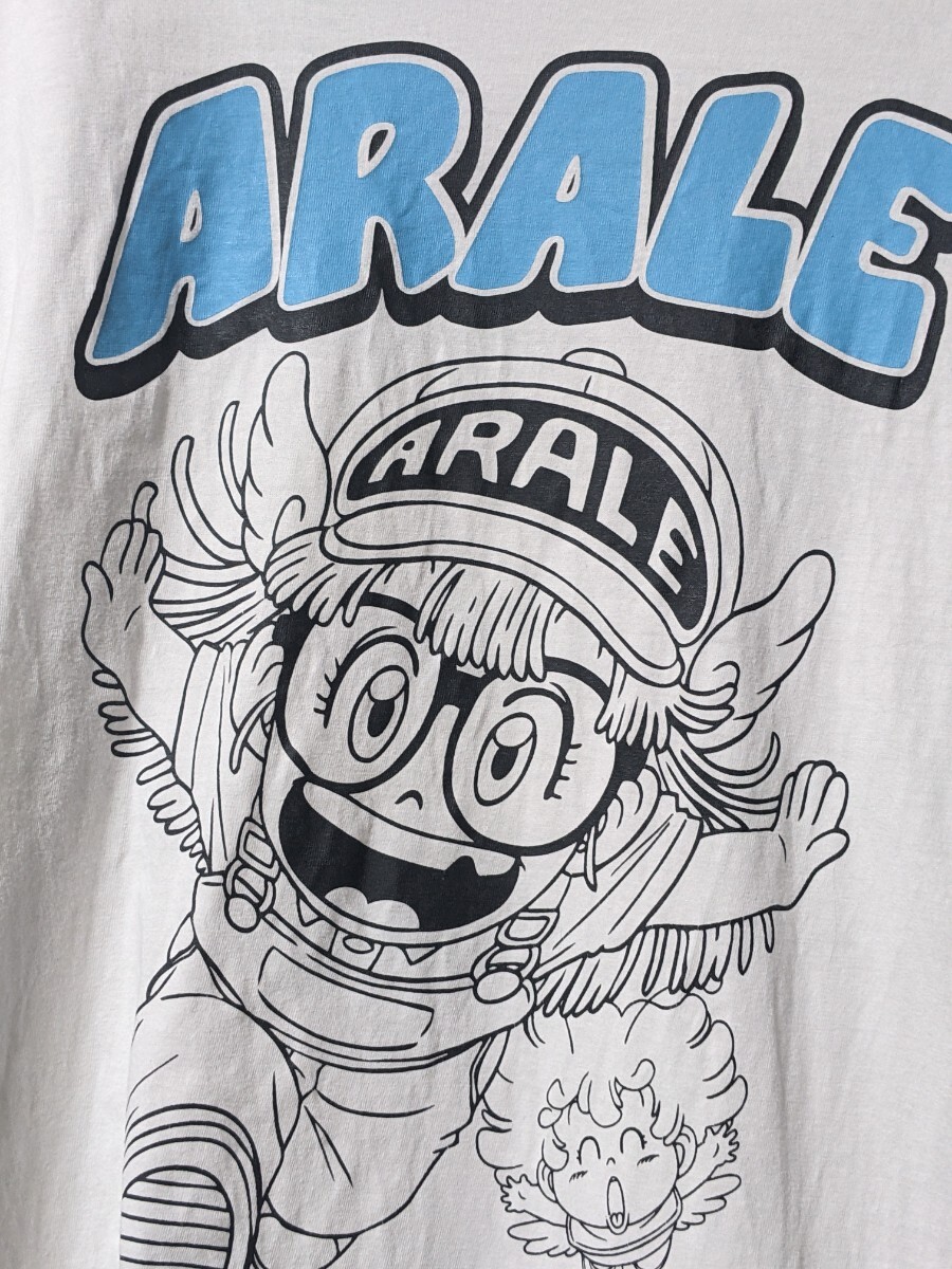 Dr スランプ アラレちゃん 半袖Tシャツ 白 M 男女兼用 鳥山明 Dr スランプ アラレちゃん 半袖Tシャツ 白 M 男女兼用 鳥山明