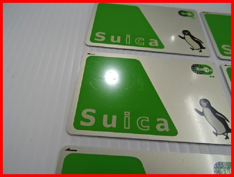  2403★A-1386★Suica スイカ 10枚セット鉄道ICカード 通勤 通学 観光 中古の画像7