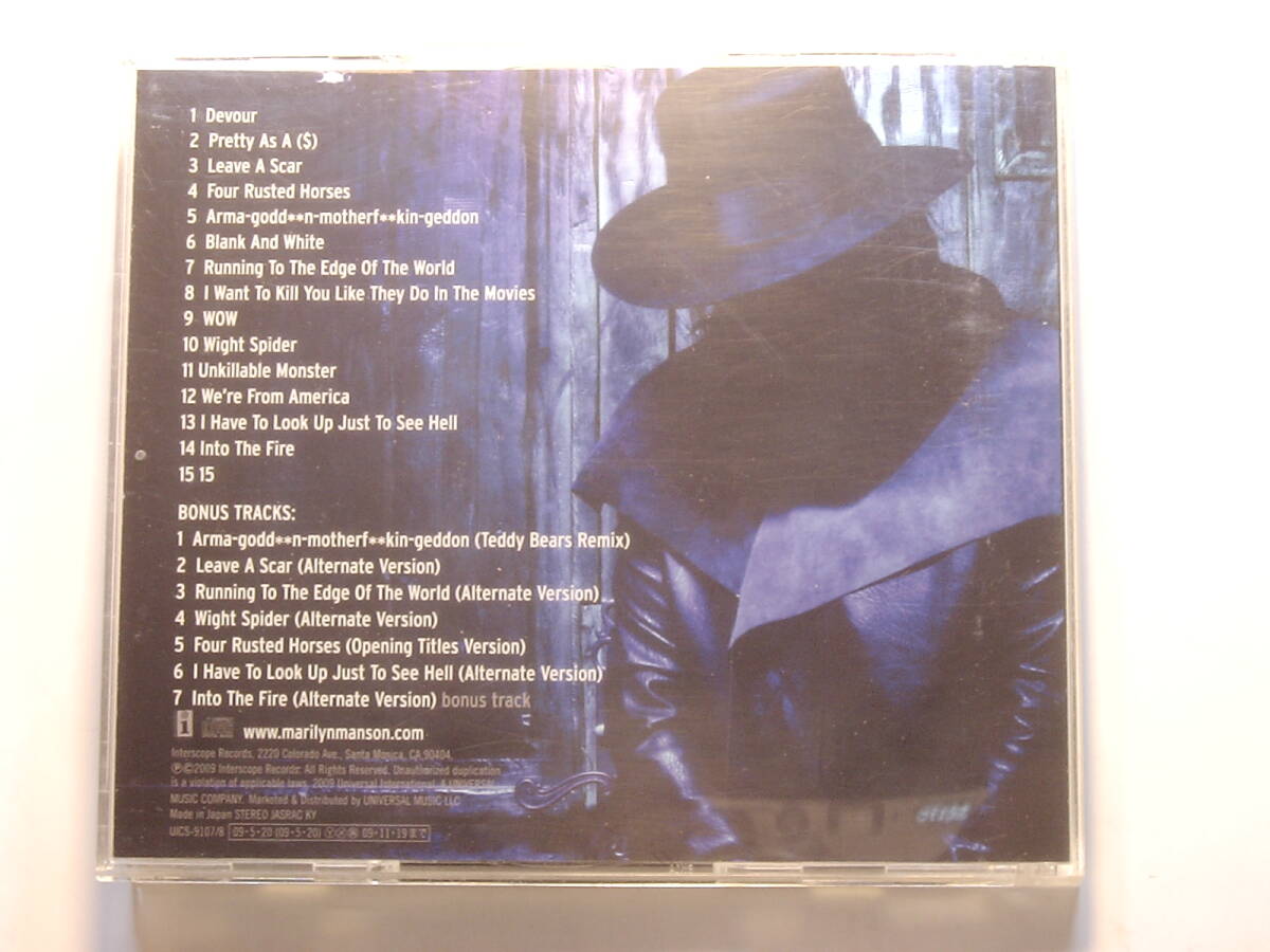 ♪　中古ＣＤ　 マリリンマンソン MARILYN MANSON / THE HIGH END OF LOW Deluxe Edition２枚組 国内盤　♪_画像9