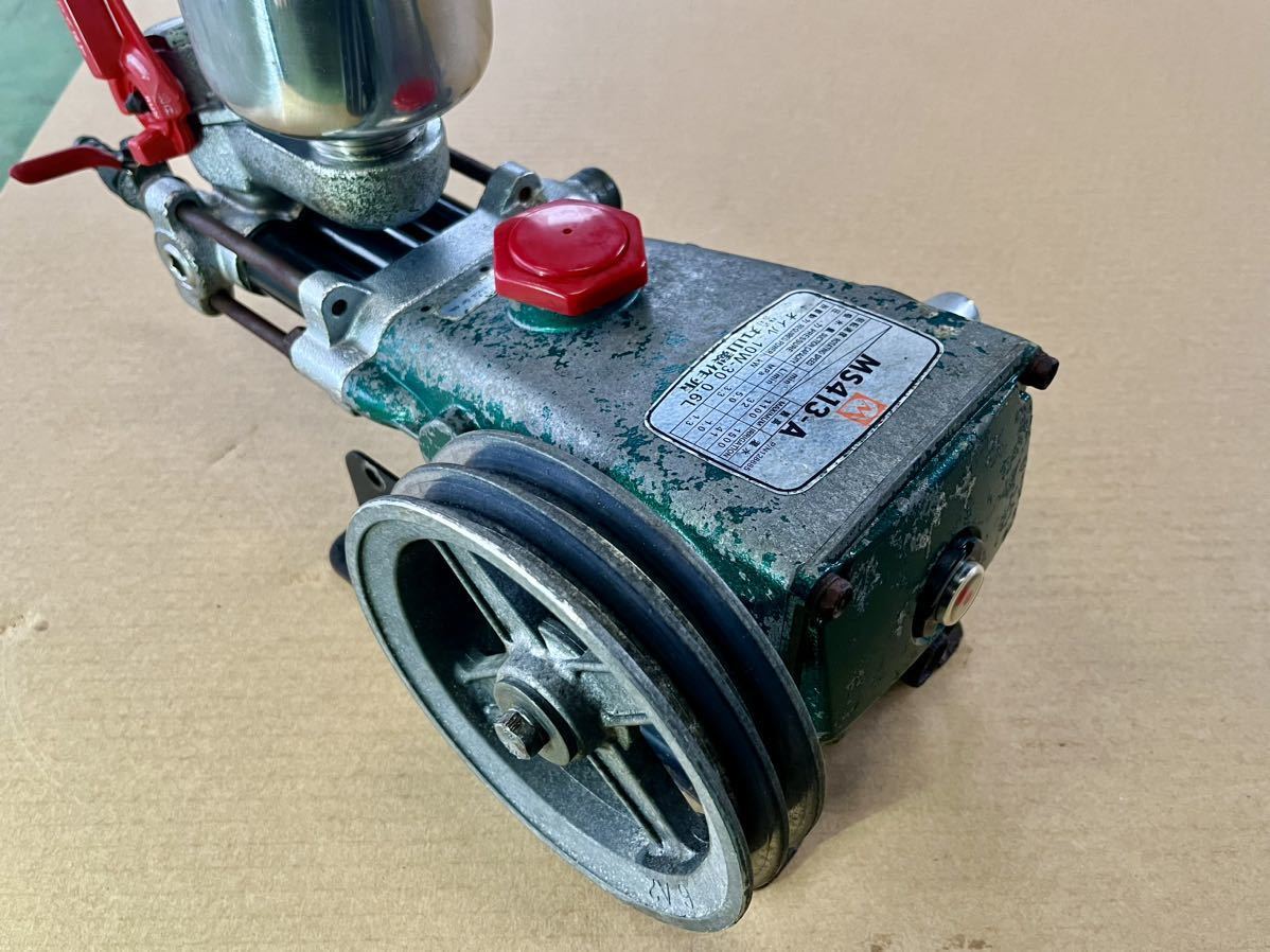 Yahoo!オークション - 1丸山 単体動噴 高圧セラミック MS413-A 中古 Yahoo!オークション - 1丸山 単体動噴 高圧セラミック MS413-A 中古