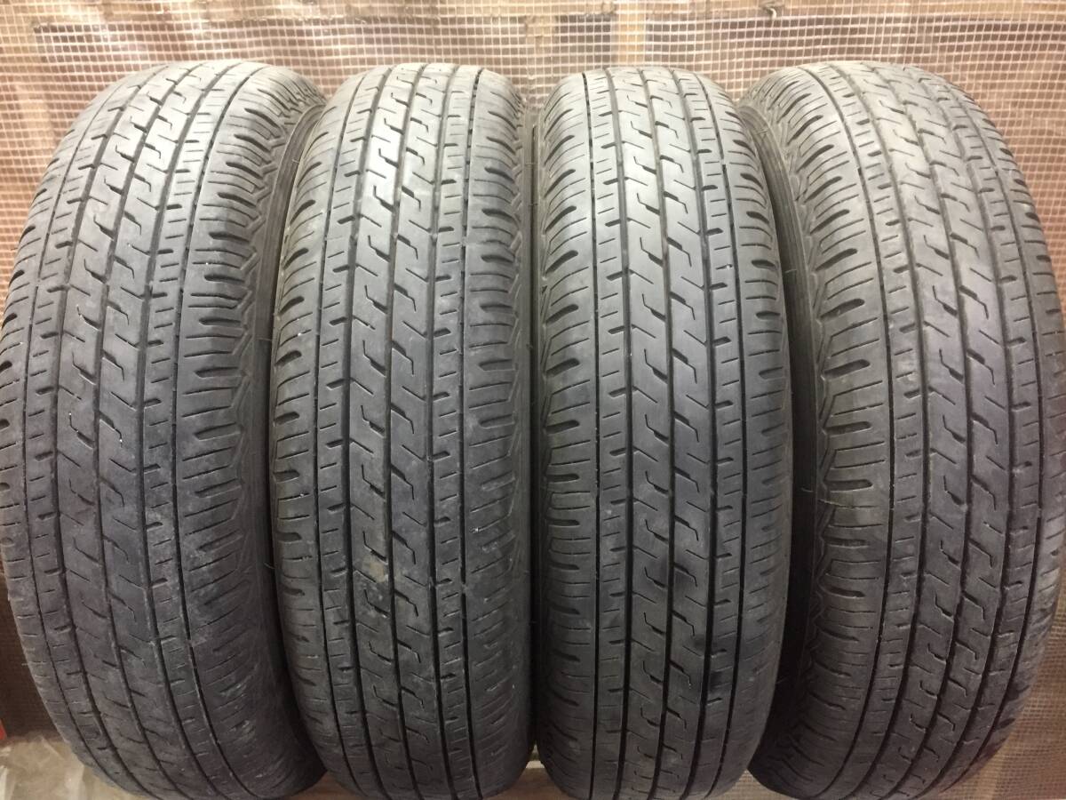 ★☆20年製良品!! 145/80R12 80/78N LT ブリヂストン エコピア R710A 4本セット!! 引取可 C817☆★_画像1