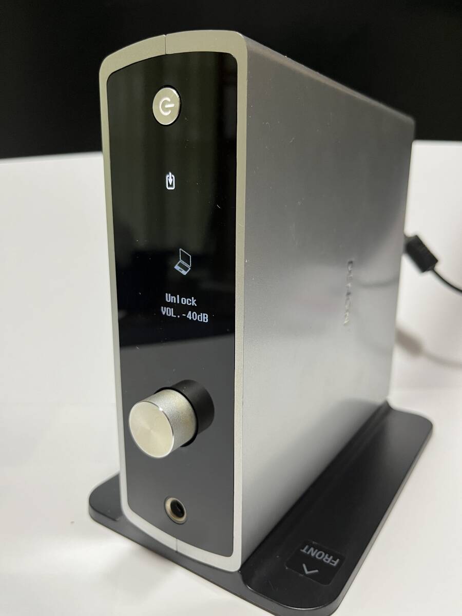 送料込【ジャンク】DENON デノン ヘッドフォンアンプ DA-300USB　元箱取説有 audioquest Forest Vir.2 USBケーブル付_画像3