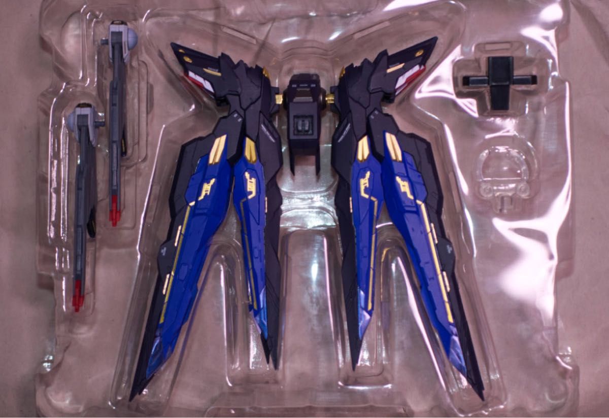 メタルビルド ストライクフリーダムガンダム SOUL BLUE ver. 光の翼オプションパック新品セット 極美品