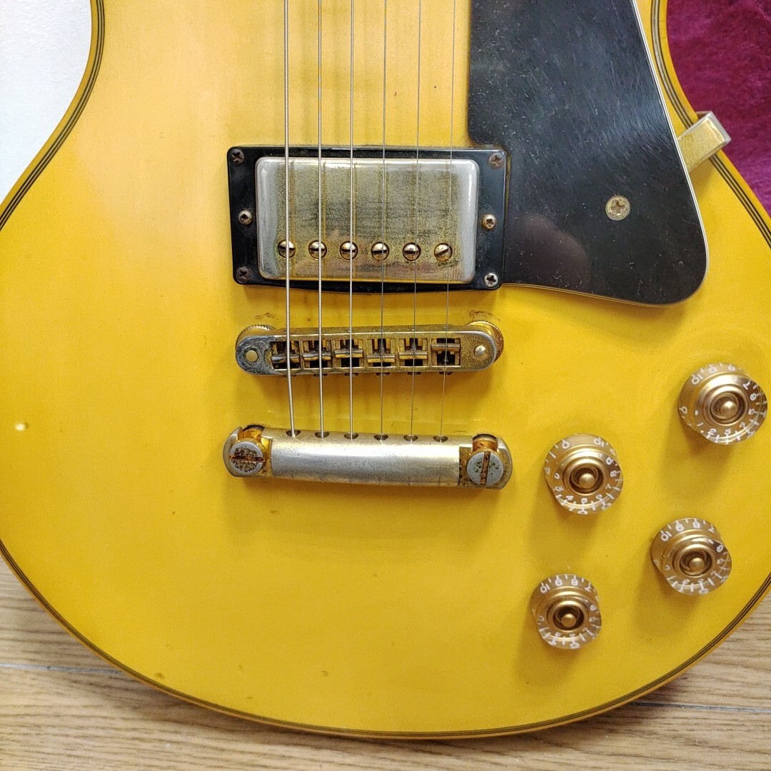 Custom ギブソン 　Les Paul Custom 　レスポール 　カスタム 　エレキギター　ハードケース付き_画像4