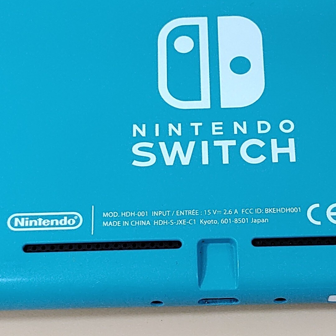 任天堂 　Nintendo Switch Lite 本体　 HDH-001 　ターコイズ 　本体のみ　 初期化済み　ニンテンドースイッチライト_画像5