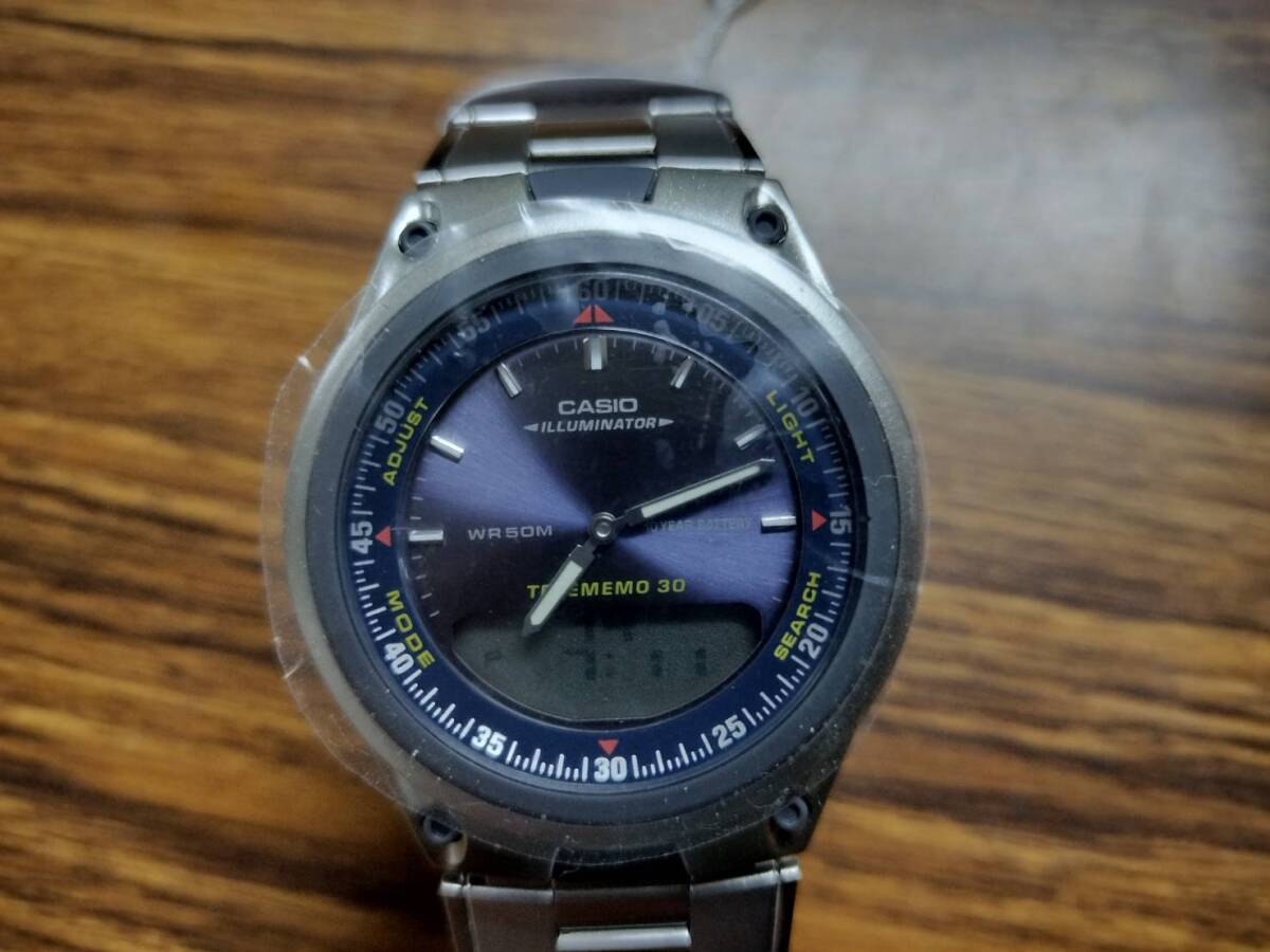 未使用 カシオ 腕時計 スタンダード  チープカシオ チプカシ デジアナ CASIO AW-80D-2AVDF 付属品付の画像1