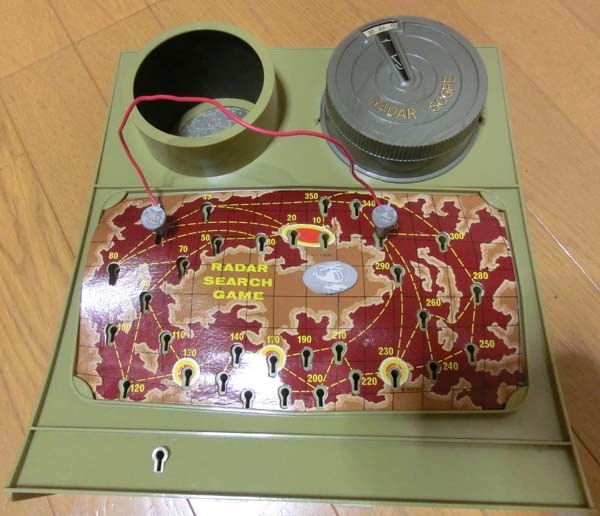 ■レトロ！EPOCH‘S RADAR SEARCH Electronic GAME エポック社のレーダーサーチゲーム 中古 JUNK品 送料無料！_画像4