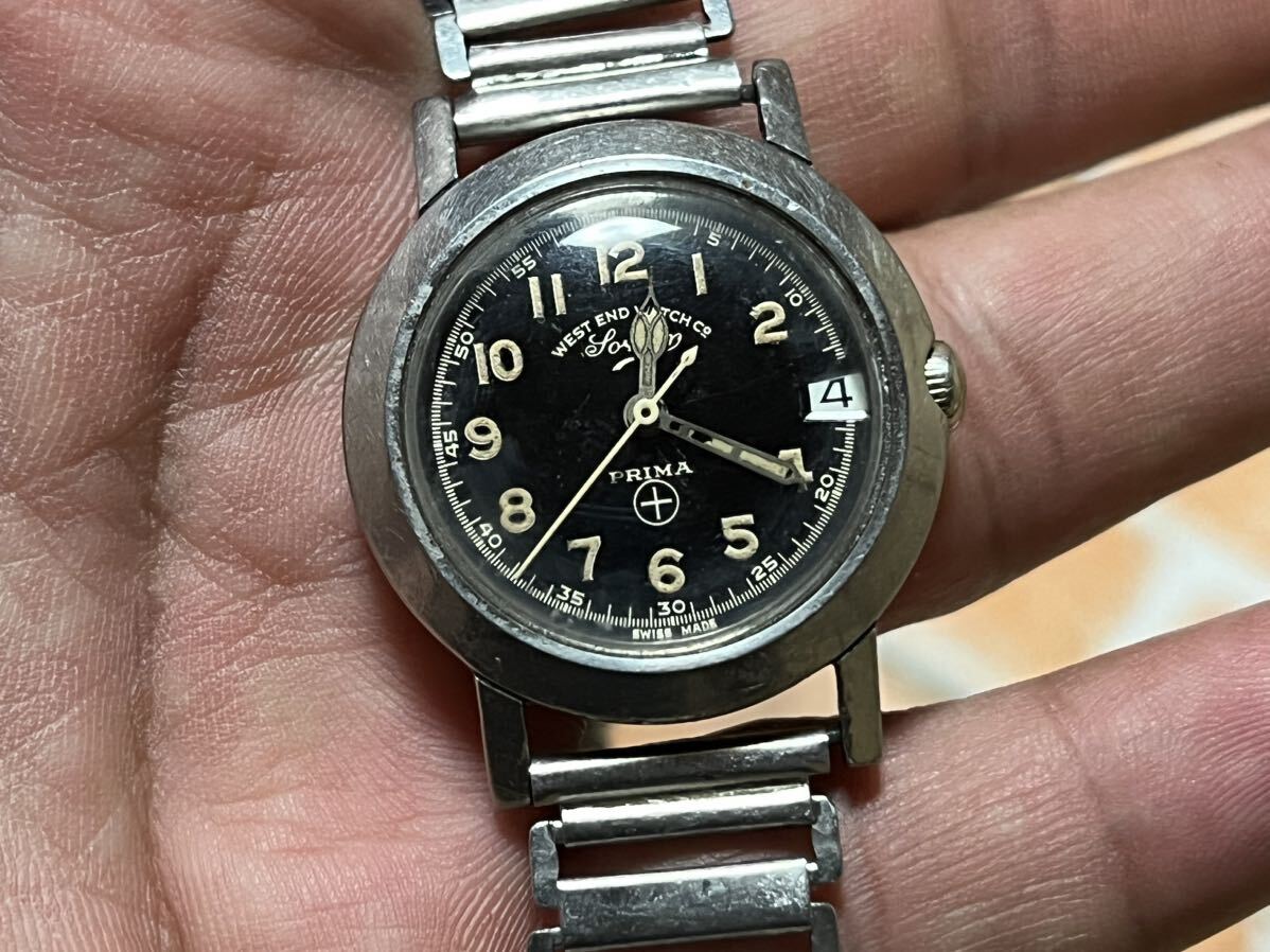 Swiss 【West End Watch Co ウェスト エンド ウォッチ 手巻き レトロ ヴィンテージ アンティーク 稼働します の画像1