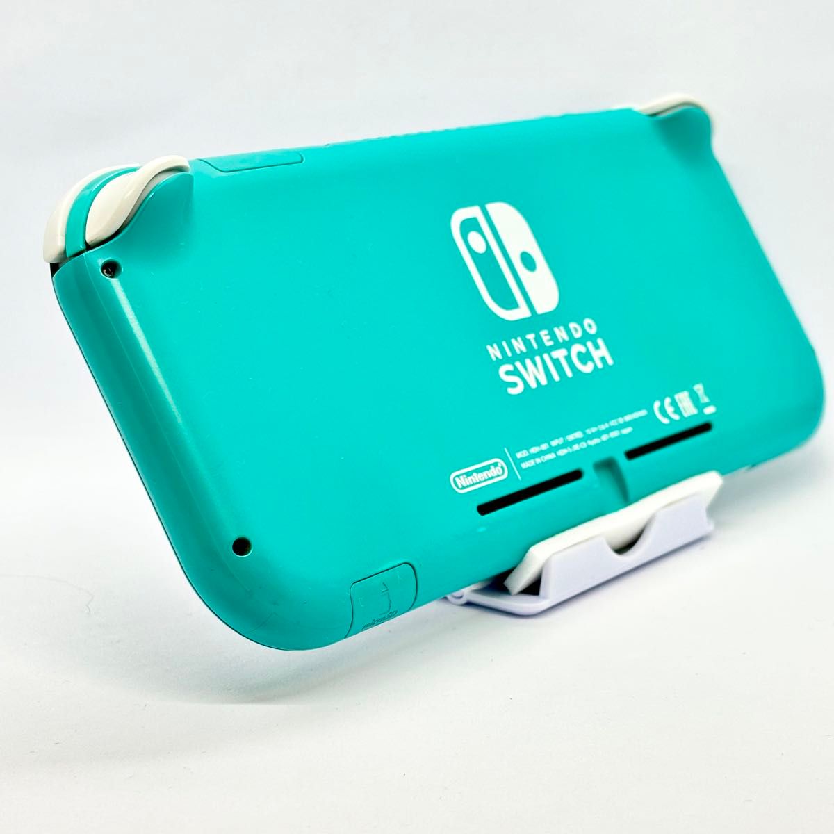 液晶美品　Nintendo Switch Lite ニンテンドースイッチ ライト　ターコイズ　アダプターつき