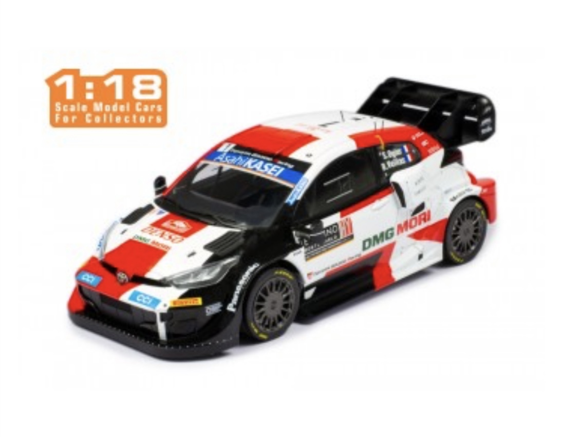 IXO イクソ 1/18 トヨタ GR ヤリス ラリー TOYOTA GR YARIS #1 S.OGIER WRC 2022_画像1
