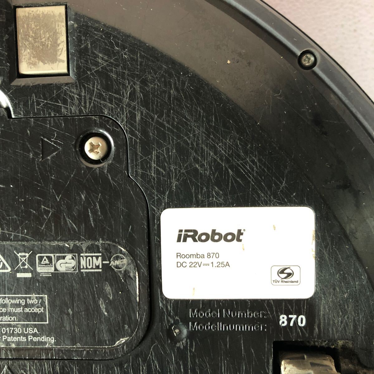 iRobot I robot Roomba roomba 870 robot cleaner operation not yet verification no check junk 