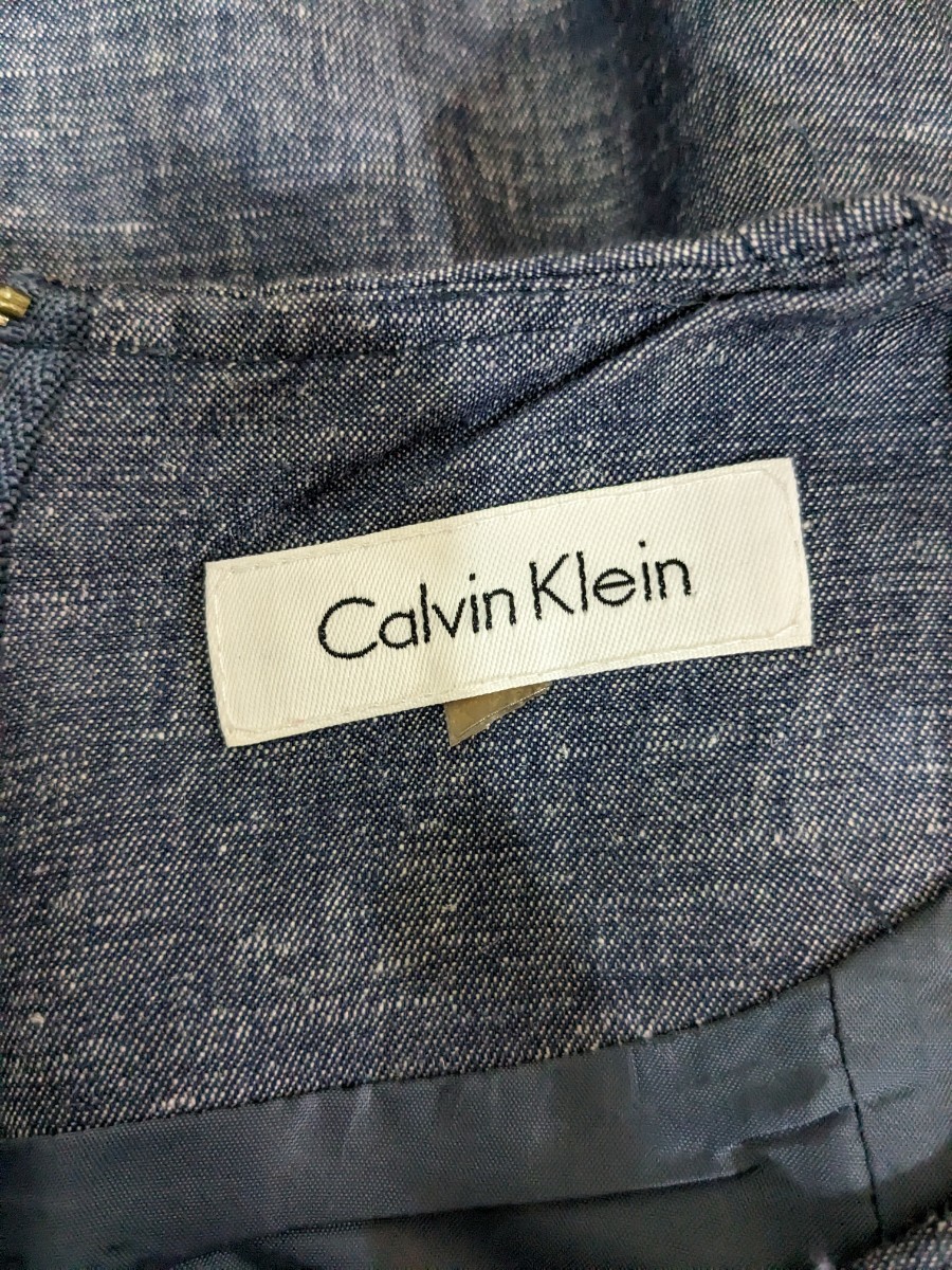 ★送料無料★Calvin Klein　カルバンクライン　ノースリーブ　ワンピース　レディース_画像7