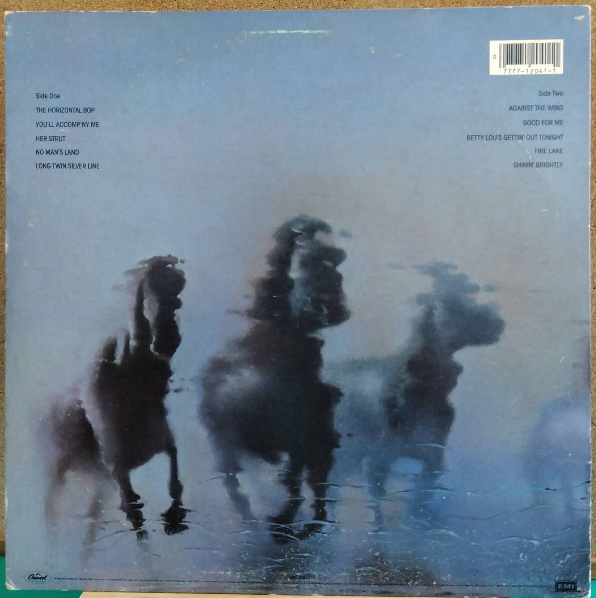 LP(SOO-12041.'80盤.ロック)BOB SEGER ボブ・シーガー/AGAINST THE WIND【同梱可能６枚まで】060312_画像2