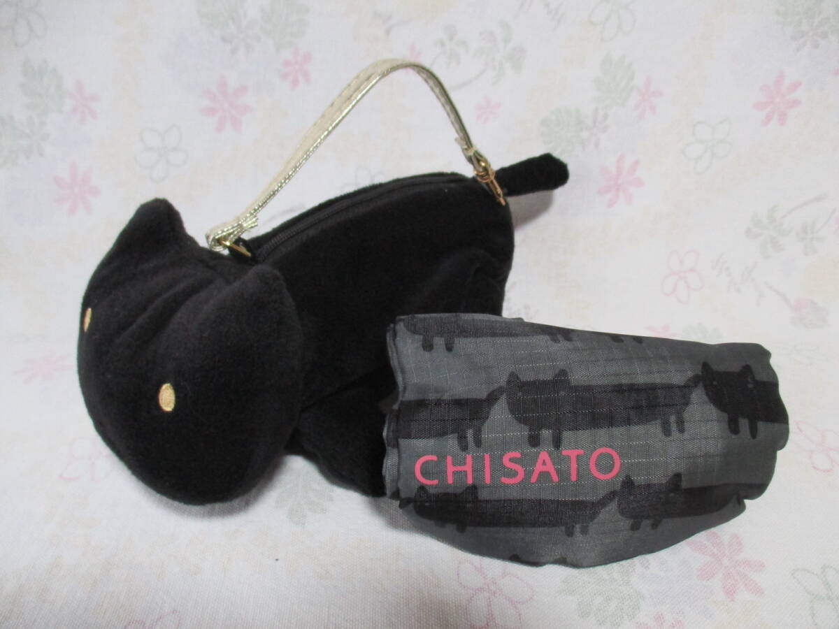 ツモリチサト　エコバッグ（TSUMORI CHISATO・猫ポーチ・バッグ・手提げ）_画像1