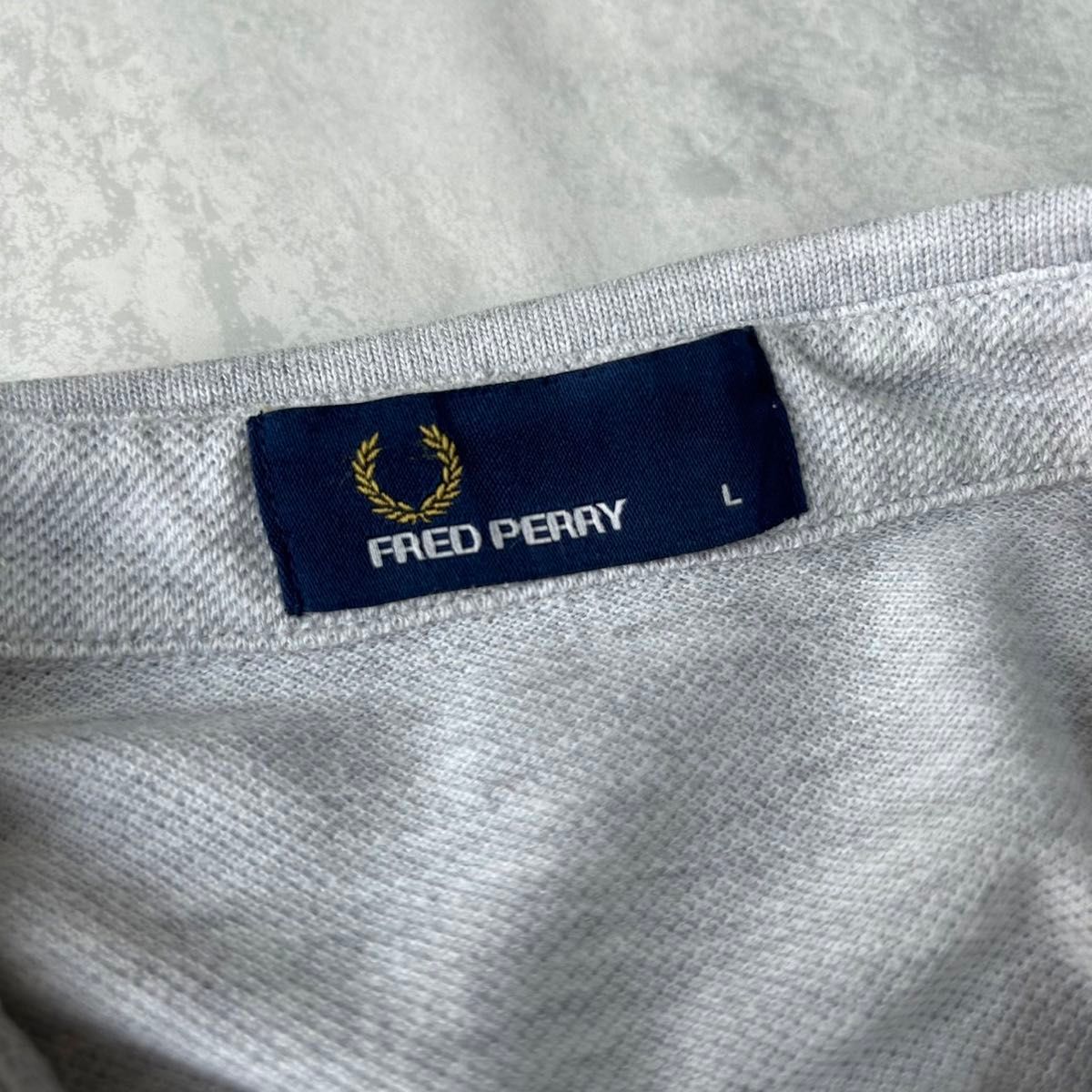 フレッドペリー 長袖 ポロシャツ Lサイズ  FRED PERRY