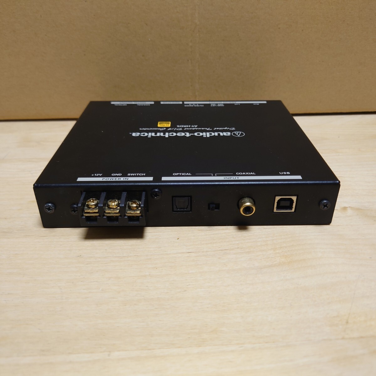 audio-technica オーディオテクニカ デジタルトランスポート DAコンバーター AT-HRD5 MOGAMI2534 ユニブレインUSBケーブルの画像3