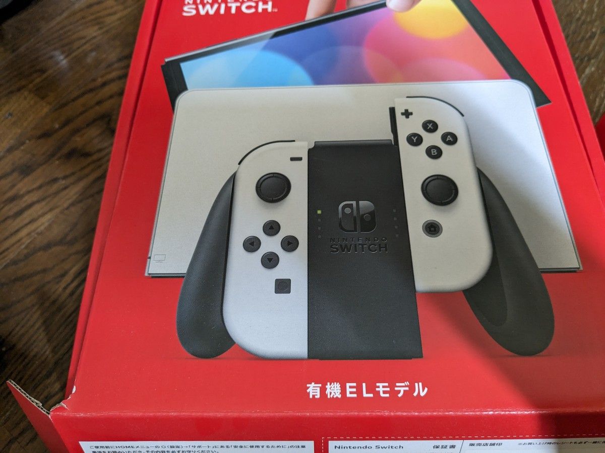 ニンテンドースイッチ 有機ELモデル 本体　ホワイト　Nintendo Switch  + ホリパッド + SDカード128gb