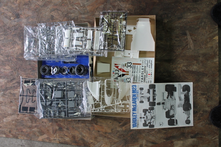 A2・TAMIYA 1/12 ヤードレー マクラーレン M23 未組立て品 ①  検）YARDLEY McLAREN・タミヤ・F1・の画像4