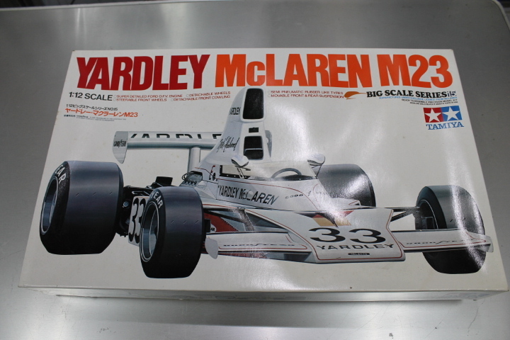 A4・TAMIYA 1/12 ヤードレー マクラーレン M23 未組立て品 ② 検）YARDLEY McLAREN M23・タミヤ・F1・の画像2