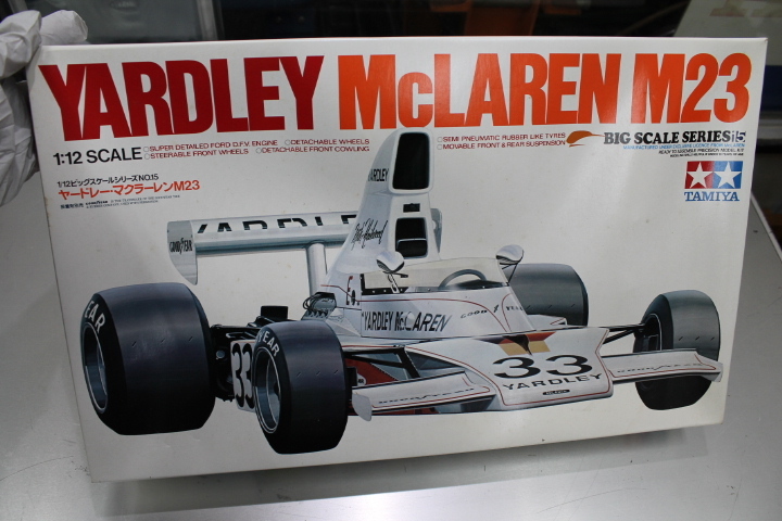 A4・TAMIYA 1/12 ヤードレー マクラーレン M23 未組立て品 ② 検）YARDLEY McLAREN M23・タミヤ・F1・の画像3