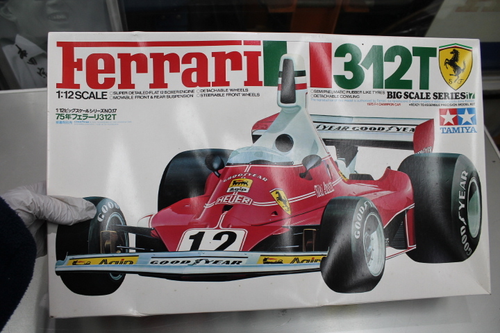 A7・TAMIYA　1/12　75年　フェラーリ　312T　未組立て品　②　　検）Ferrari　312T・タミヤ・F1・_画像2