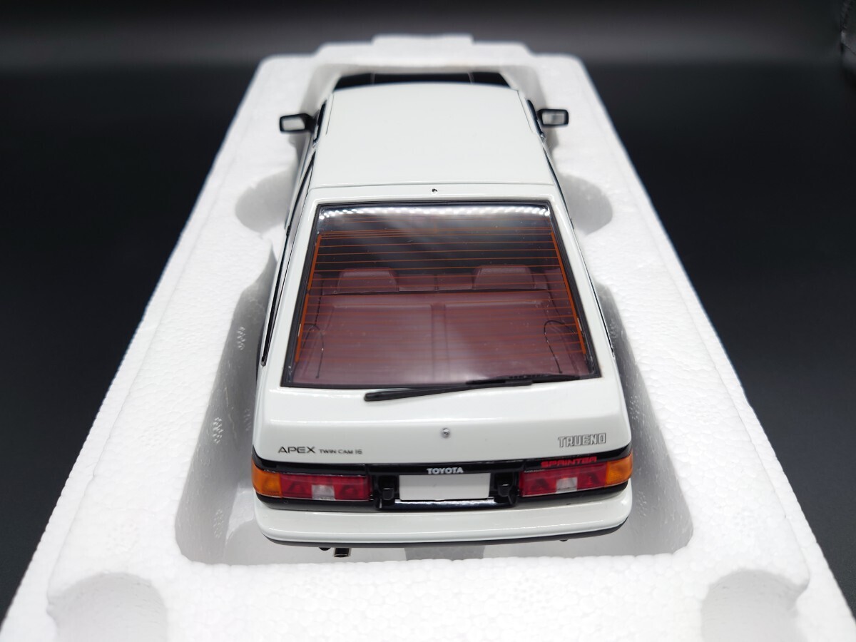  rare initials D AUTOart Toyota Sprinter Trueno (AE86) initials D Project D VERSION 1/18 scale 