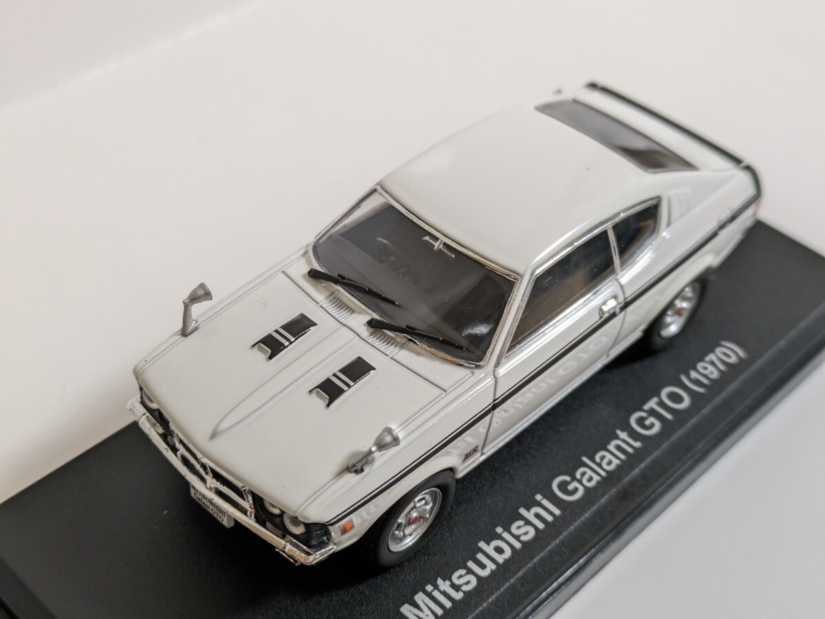 アシェット 国産名車コレクション 1/43 三菱 ギャラン GTO 1970の画像1