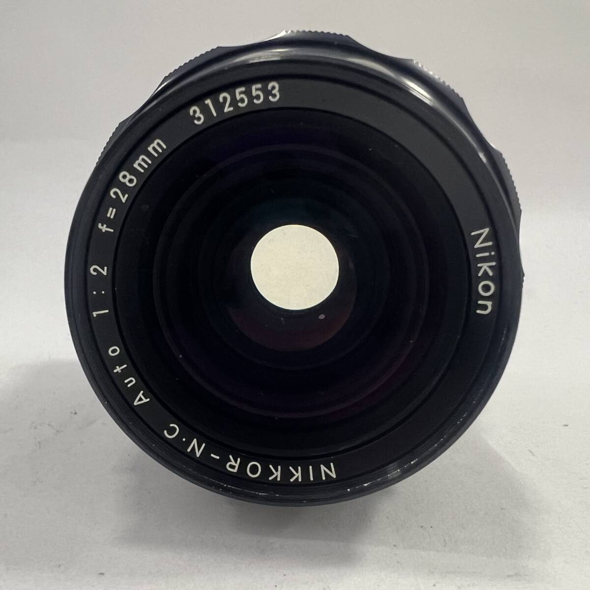 NIKON ニコン NIKKOR-NC AUTO 1：2.8　F=28ｍｍ_画像2