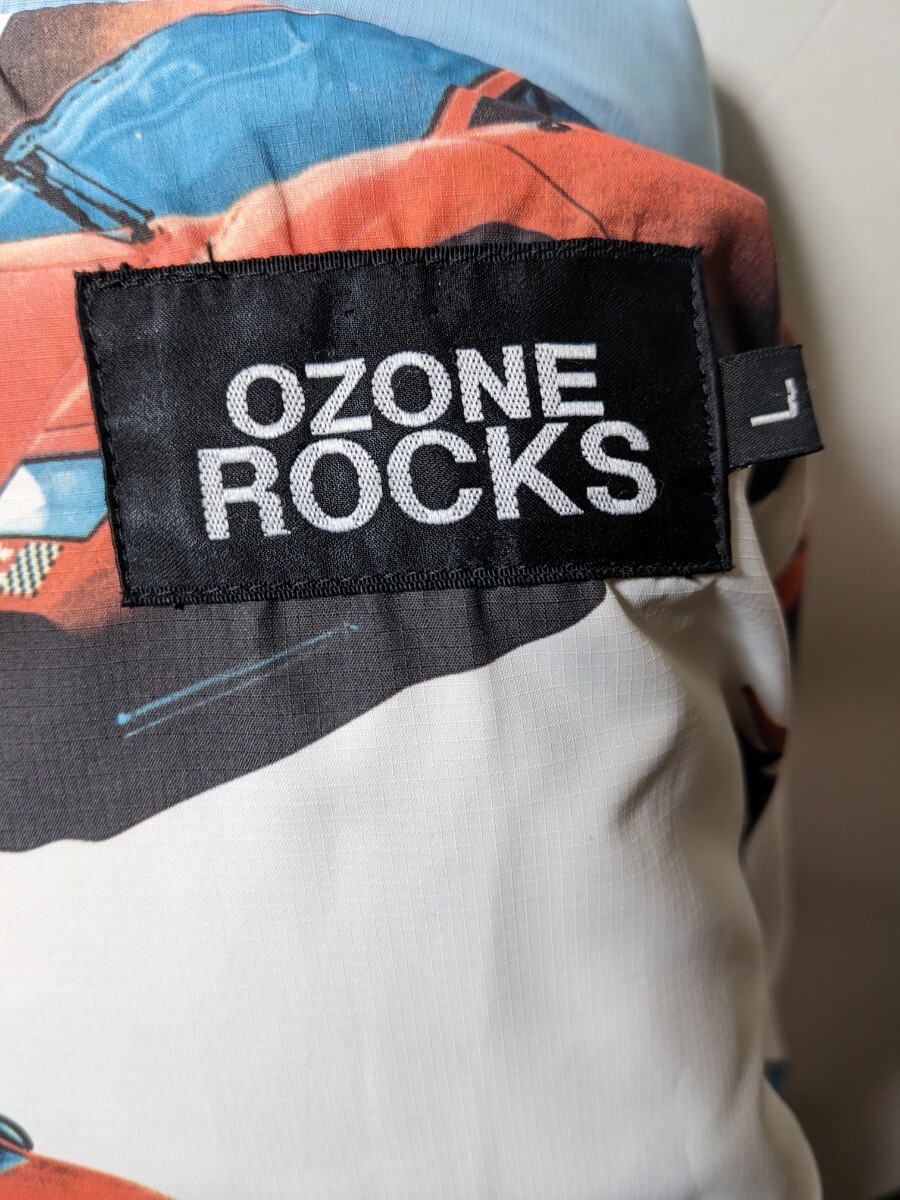 OZONE ROCKS Lサイズ　中綿ジャケット　ジャケット　フード着脱可　オゾンロックス　中綿　ジャケット_画像5