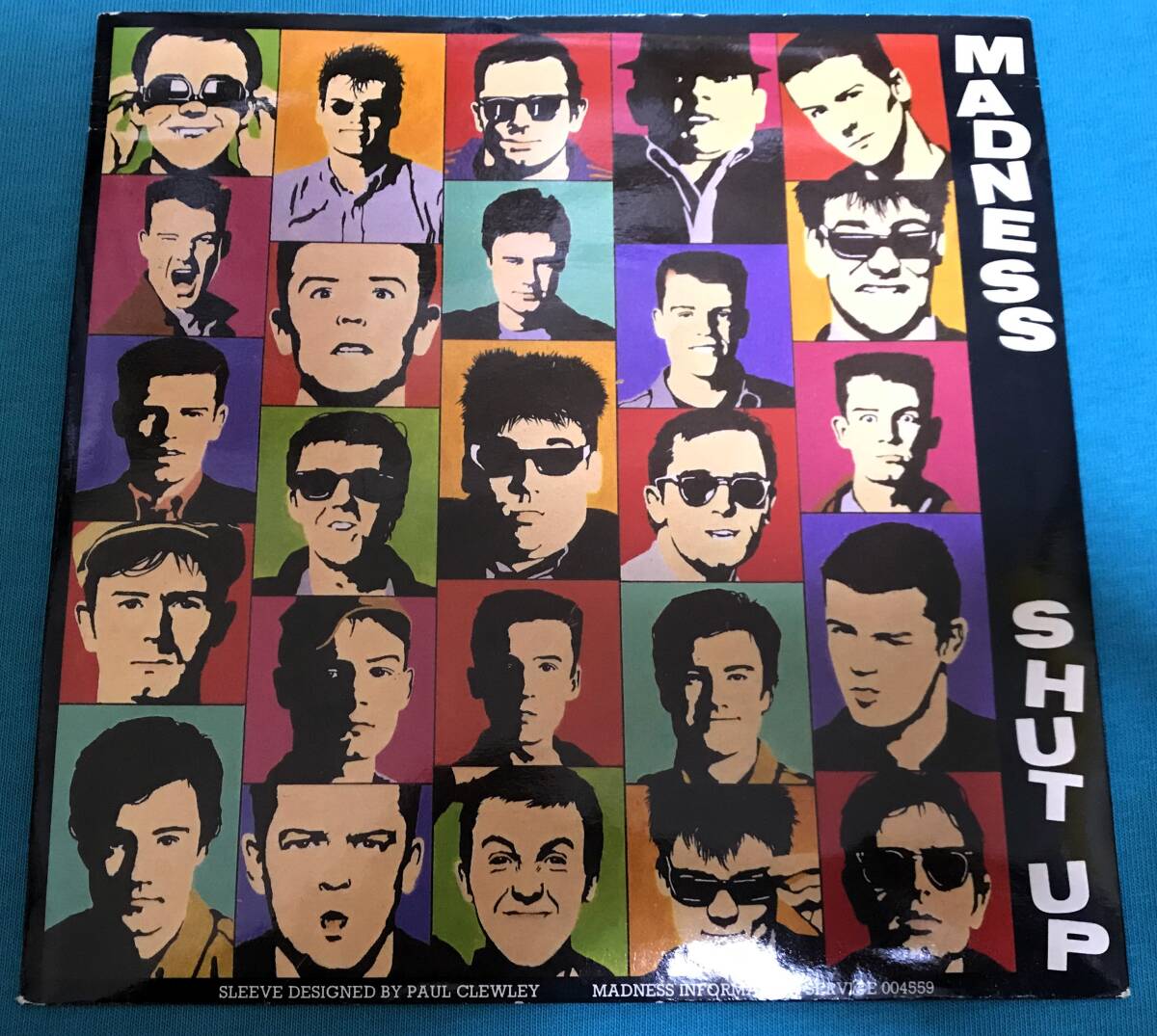 7”●Madness / Shut Up UKオリジナル盤 Stiff Records BUY 126_画像1