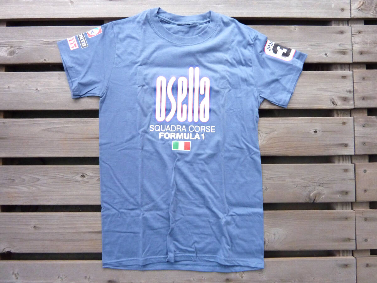 F1 オゼッラ Tシャツ S PLANEX COLLECTION RETRO GP レトロ 80年代 OSELLA Mens T-shirtの画像1