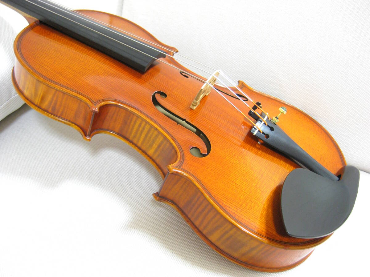 【上級1枚板3/4】 Gliga Vasile Extra 1999 バイオリン メンテナンス・調整済み_画像3