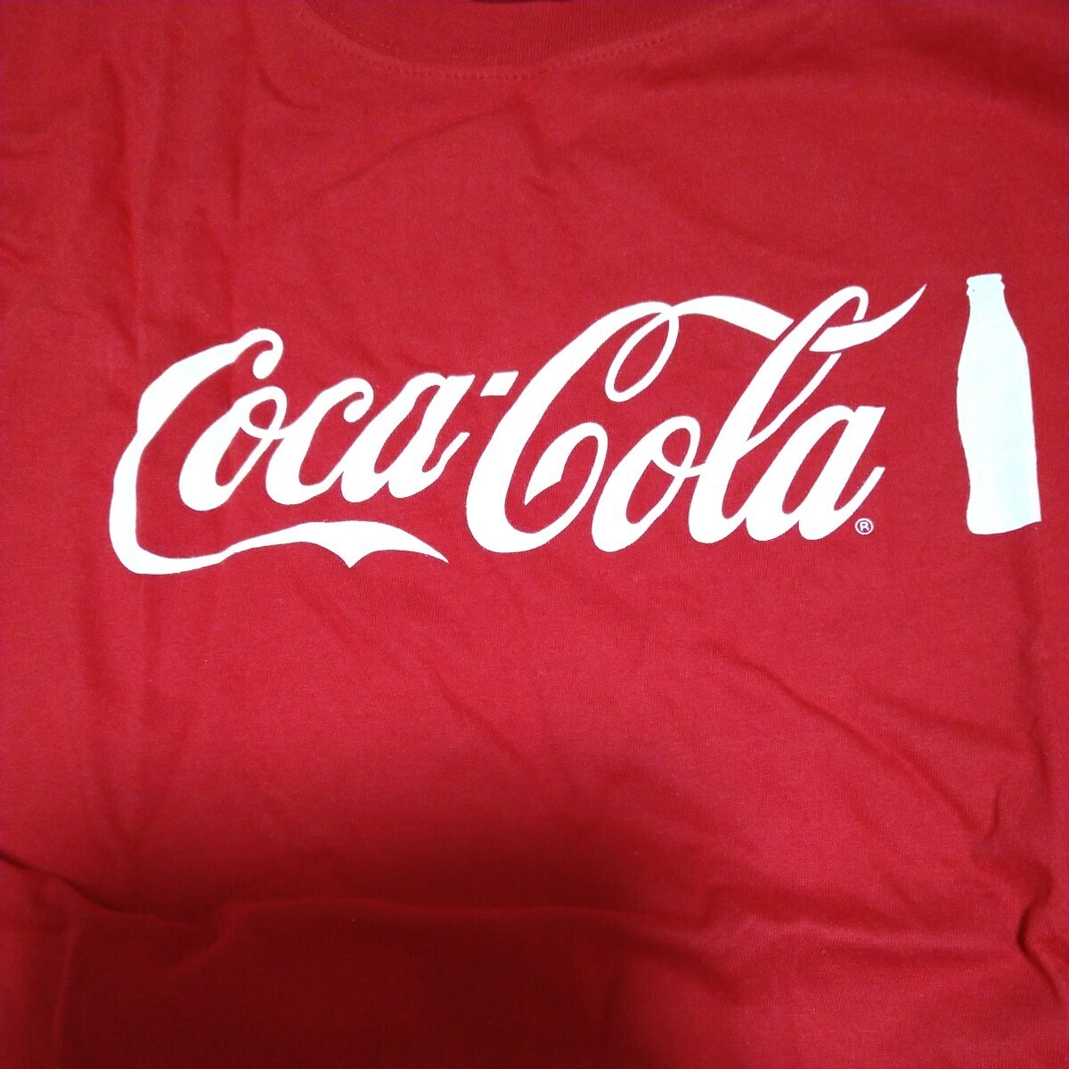 コカ・コーラ Ｔシャツ 非売品 未使用 赤色 サイズＭ 2015の画像4