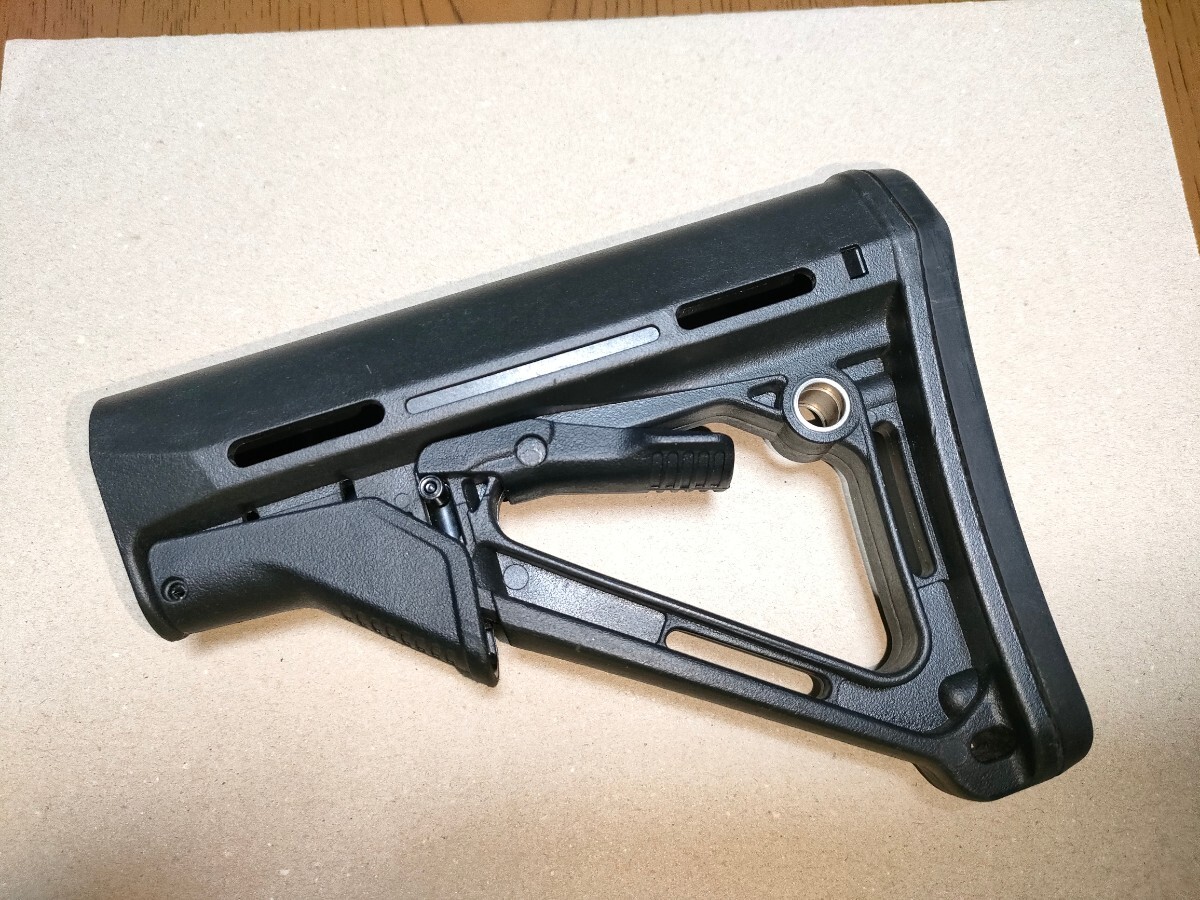 MAGPUL CTRタイプ ストック 黒 BK 無刻印 中古送料無料 M4A1 マグプル PTS レプリカ_画像1