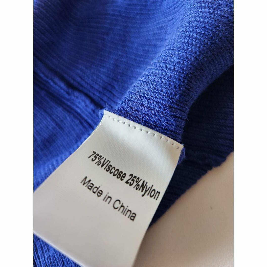 新品 Allegra K セーター レディース 長袖 ゆったり Lサイズ ニット_画像6