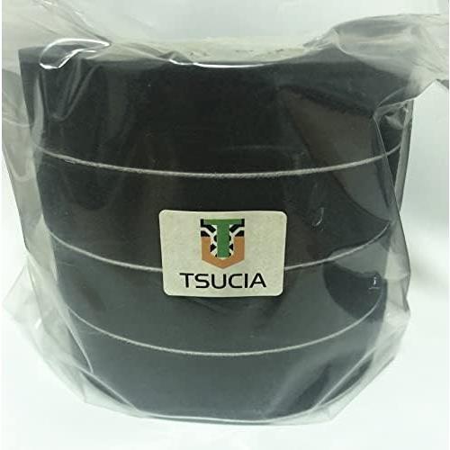 TSUCIA 150mm 4個セット 電動ポリッシャー用 スポンジバフ フラット タイプ マジックテープ式 超微粒子用 4個セットの画像6