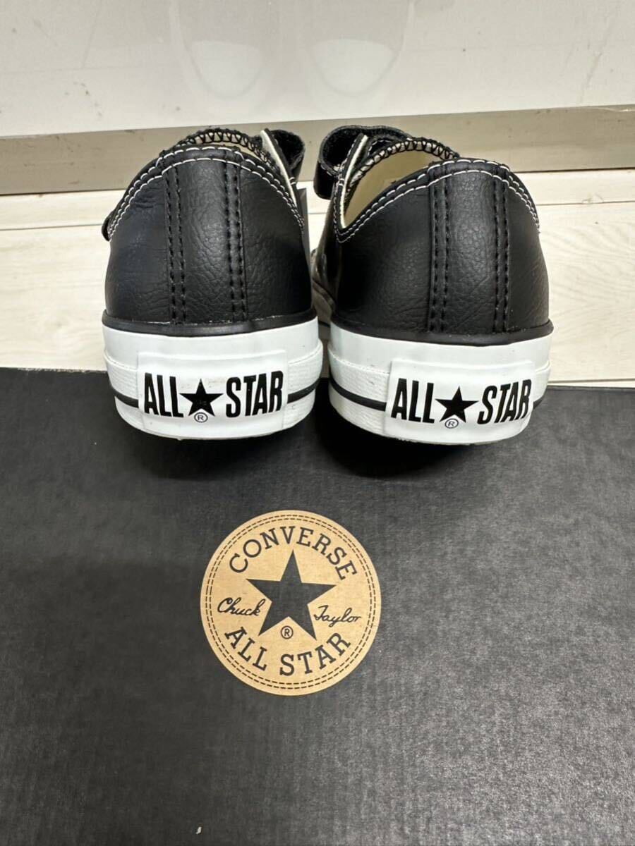 ☆新品☆CONVERSE ALLSTAR V-3 SL OX コンバース オールスター V-3 SL ロー ベルクロ 3本ベルト シンセティックレザー_画像4