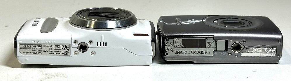 中古デジカメ2点 FUJIFILM FinePix F600EXR、Canon IXY DIGITAL 900IS PC1209、修理前提のジャンク扱い_画像6