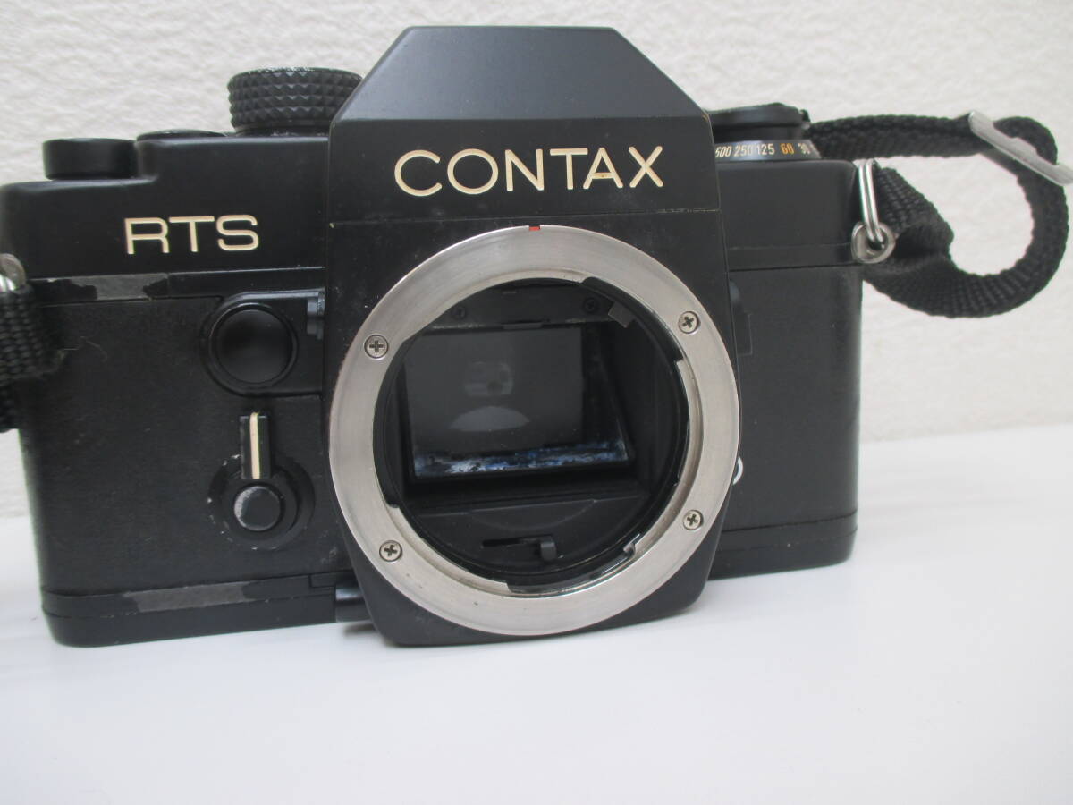 カメラ祭 コンタックス RTS カールツァイス プラナー1.4/50 2.8/25 CONTAX Carl Zeiss Planar ジャンク 作動未確認 使用品 長期保管品_画像2