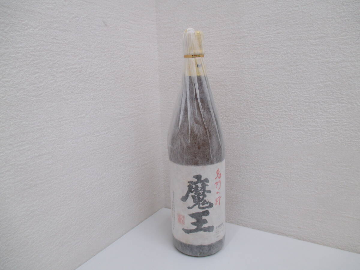 4115 酒祭 焼酎祭 名門の粋 魔王 1800ml 25度 未開栓 和紙付き 白玉醸造 本格焼酎 芋焼酎 和紙汚れあり_酒祭開催中です！