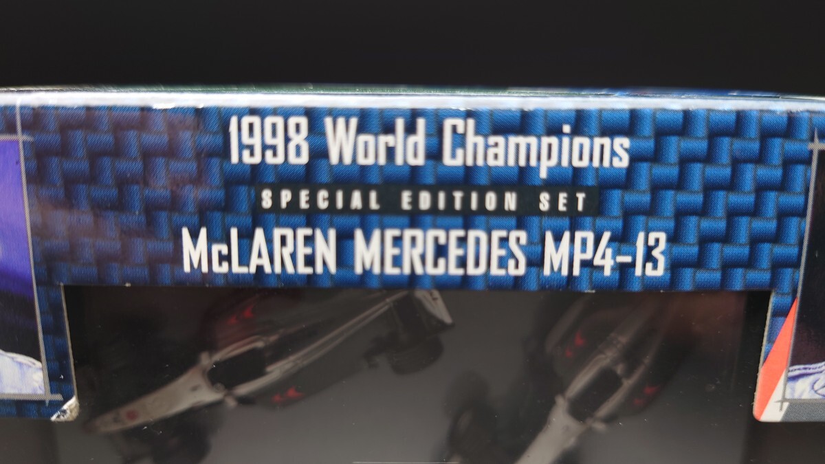 ホットウィール METAL RACING 1998 ワールドチャンピオン マクラーレン メルセデス MP4-13の画像3