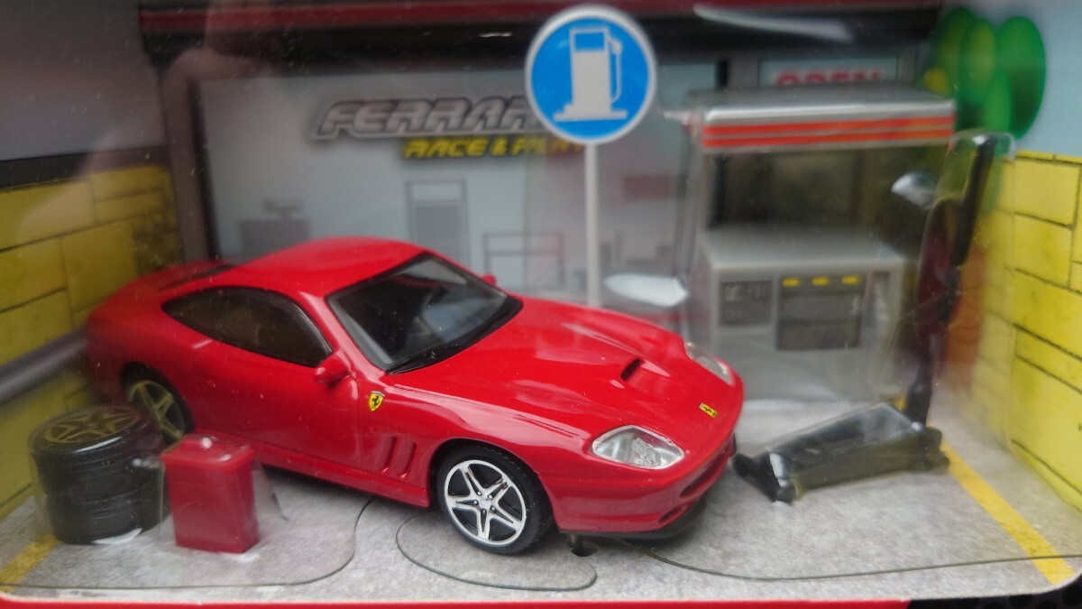 burago 1/43 FERRARI RACE&PLAY 2台セット_画像2